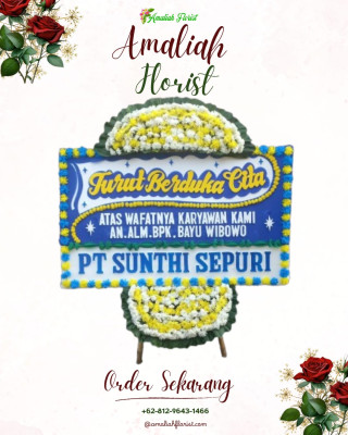 Papan Bunga Duka di Pondambea